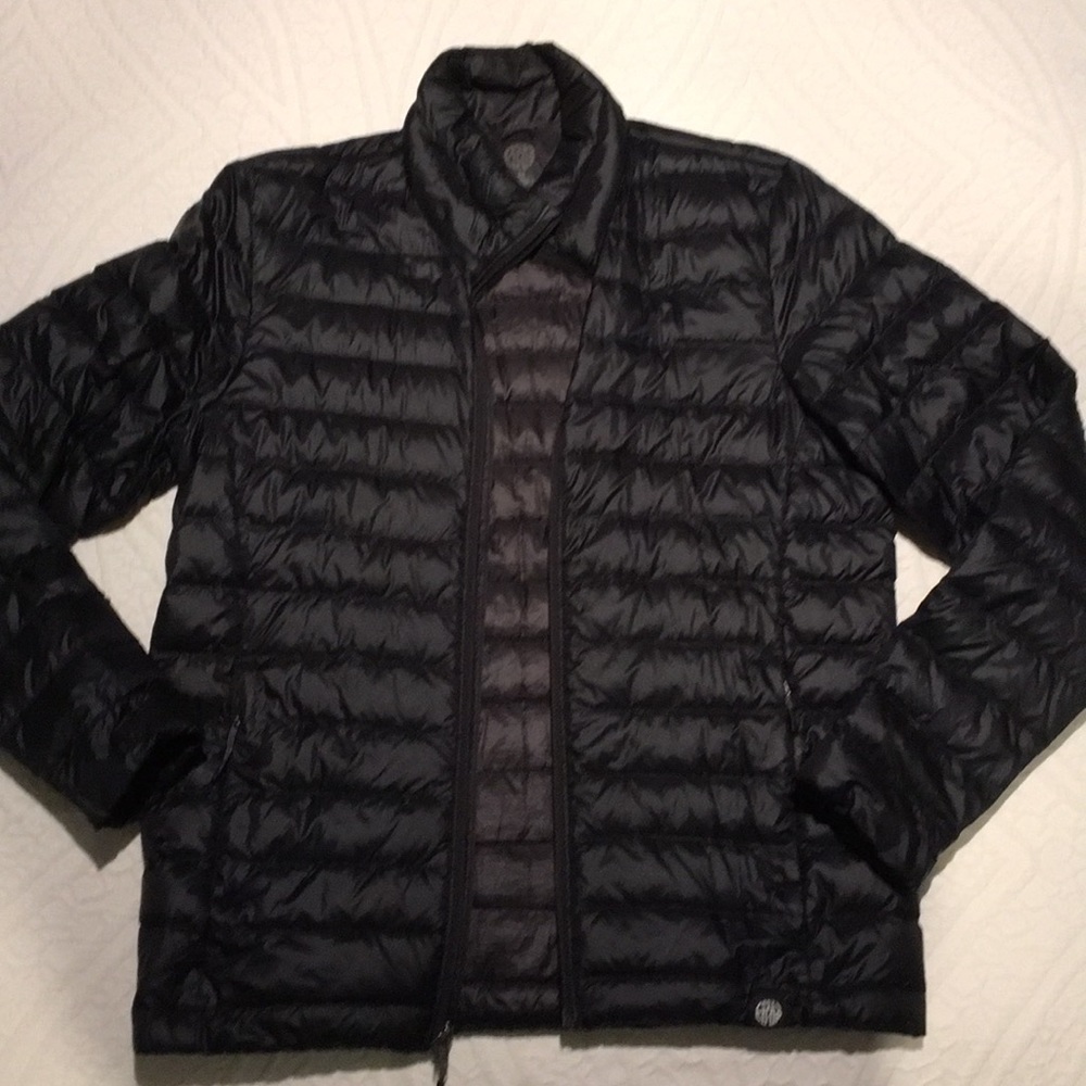 REI men’s down jacket medium in black